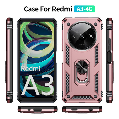 . Funda De Teléfono Antircaída Para Xiaomi Redmi A3 4g .