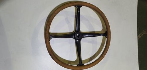 Volante Antiguo De Madera 