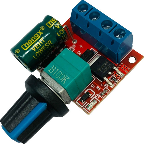 Módulo Controlador Velocidade De Motor Pwm 4,5 35v 5a Pn35