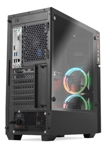 Imagen 4 de 6 de Xtreme Pc Gamer Geforce Gtx 1050 Ti I5 16gb Ssd Monitor 24