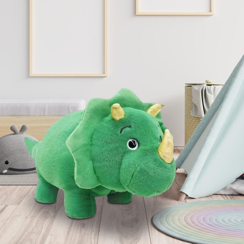 Bh Lindo Animal De Peluche Triceratops, Juguete De Peluche
