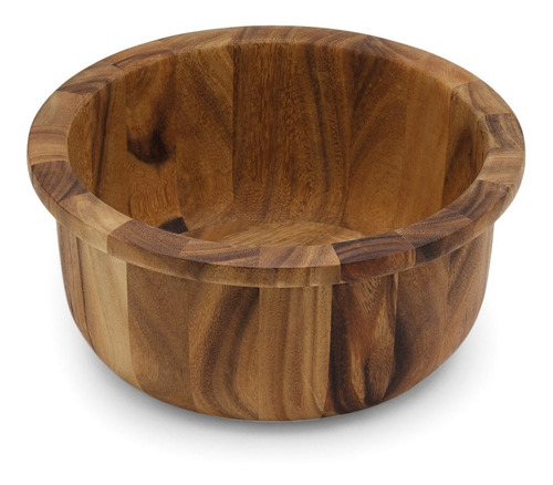 Ironwood Gourmet Ensaladera Con Labio, Madera De Acacia