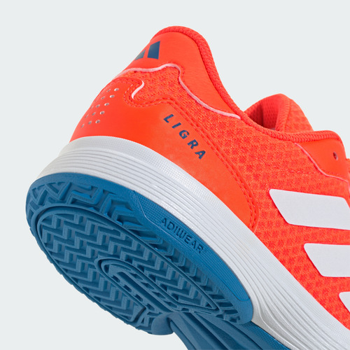 Zapatillas Ligra 8 De Cancha Cubierta Para Niños Jr9299 Adid