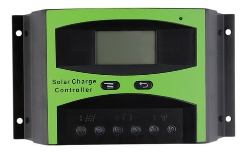 Controlador Regulador Bateria Carga Solar 40a 12/24v Lcd