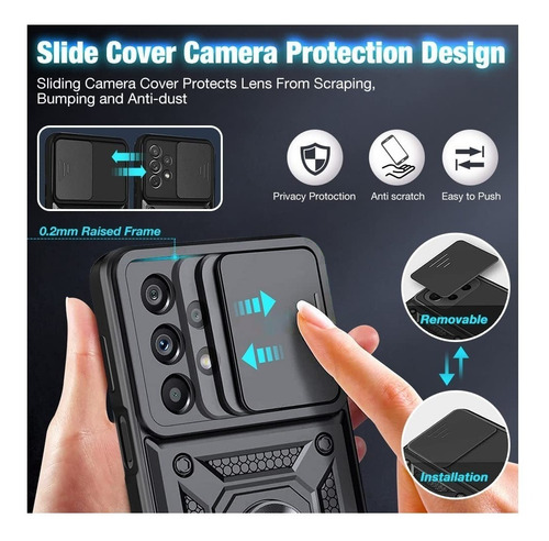 Imagen 2 de 4 de Carcasa Antishock Reforzada Para Samsung + Lamina Completa