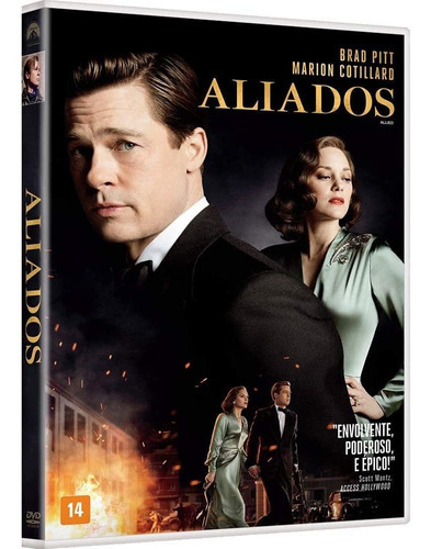 Dvd Aliados + Bastardos O Inglórios + Onze Homensum Segredo