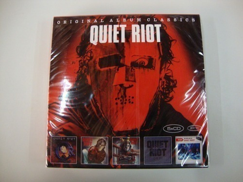 Box 5cd Quiet Riot - Original Album Classics- Lacrado,import