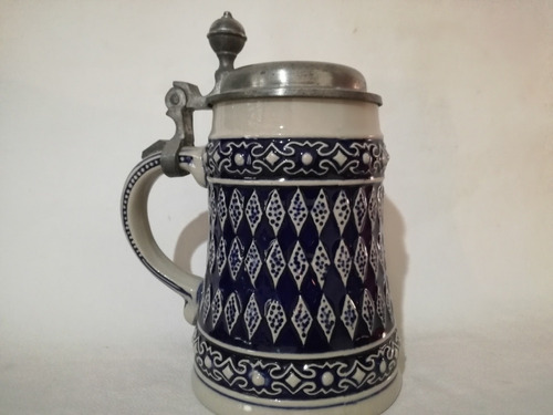 Antiguo Tankard Alemán Sellado