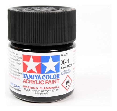 X Serie Tamiya Pintura Acrilica 23ml Brillantes  By Tamiya 