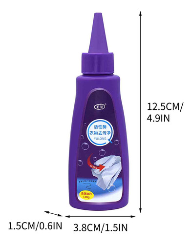 Líquido Eliminador De Manchas Yellow Stain Active De Alta Ca