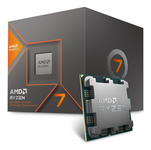 Procesador Amd Ryzen 7 8700g Am5 8core 4.2ghz C/grafic C/fan