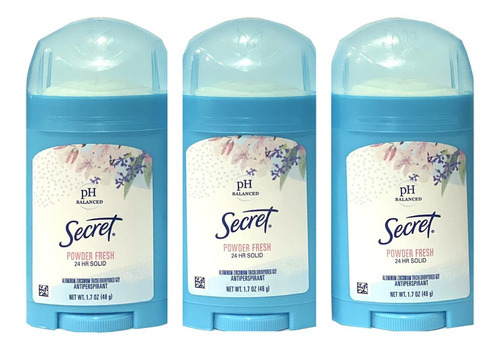 Secret Secret - Desodorante Antitranspirante En Polvo Slido
