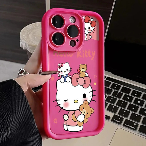 Funda De Silicona Sanrio Melody For iPhone 14 15 11, 2 Unid