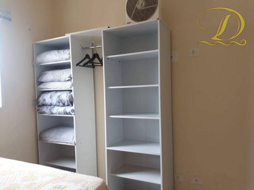Imagem 11 de 26 de Apartamento Com 1 Dormitório À Venda, 51 M² Por R$ 265.000,00 - Aviação - Praia Grande/sp - Ap1202