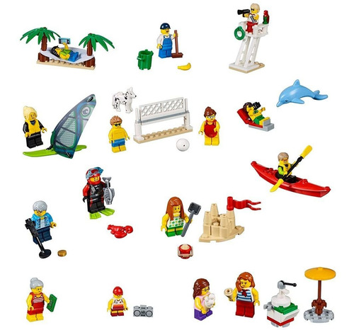Lego City Town People Pack - Juego De Construccion Fun At T