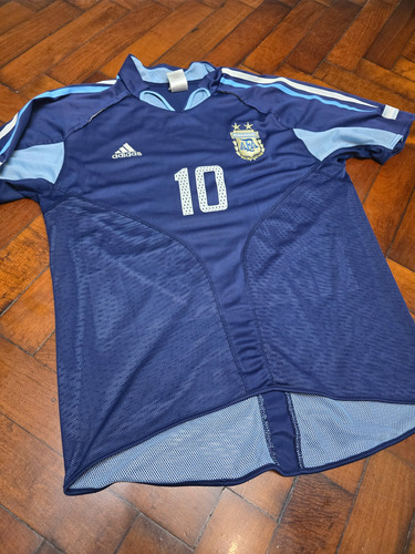 Camiseta Suplente Selección Argentina 2005/06 Aimar 16 M (Usado)