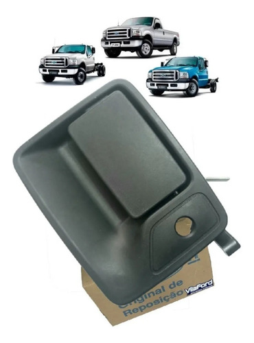 Maçaneta Externa Porta Esquerda F-250 F-350 F-4000 Original
