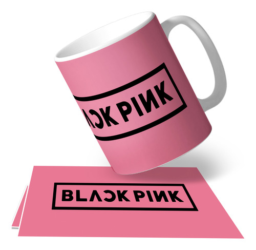 Tazón Blackpink Grupo Musical K-pop Blink Logo