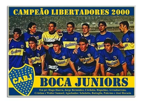 O Boca Juniors é o campeão do Mundial de Clubes de 2000, eles disseram