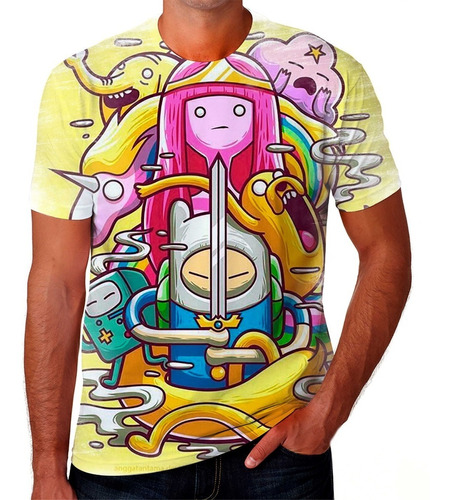 Camiseta Camisa Hora De Aventura Desenho Envio Rápido 17