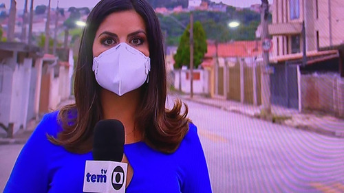 Kit 10 Máscaras N95 Proteção Respiratória Pff2 Cor Branco Lub