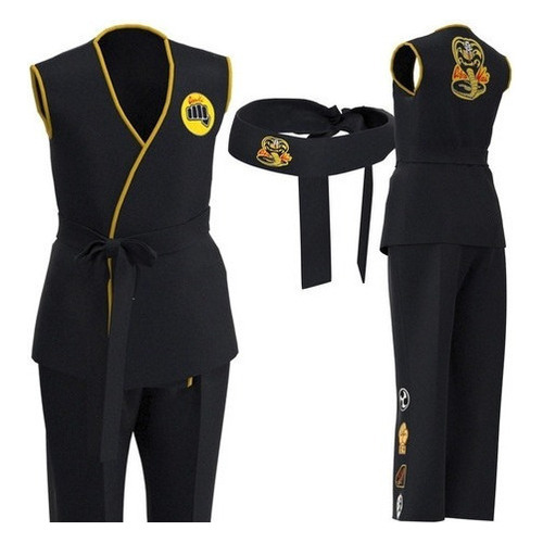 Karate Kai Cobra Kai Taekwondo Traje Cosplay Niños Adultos