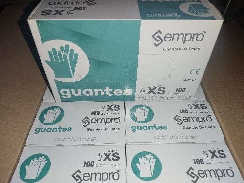 Guante De Latex Talla Xs Registro Invima