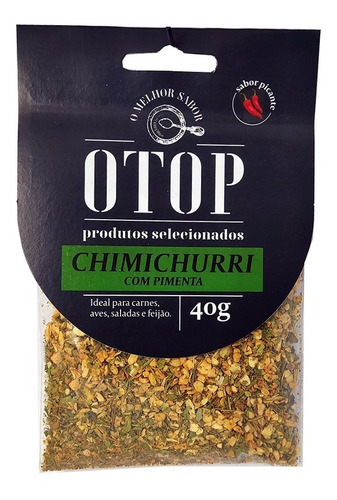 Chimichurri Com Pimenta 40g Otop