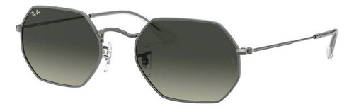 Ray Ban Rb3556n Octagonal Negro Gris Degradado