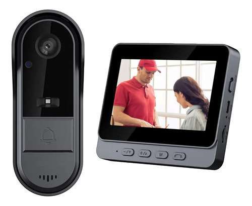 Sistema De Videoportero Y Monitoreo De Timbre Ip65 A Prueba