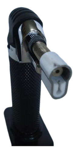 Mini Maçarico Apex Profissional Economico E Recarregavel Cor Preto