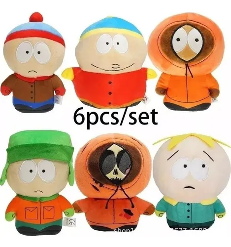 6pcs Muñeca Juguete Regalo Boys Peluche Del Parque Sur, 18cm