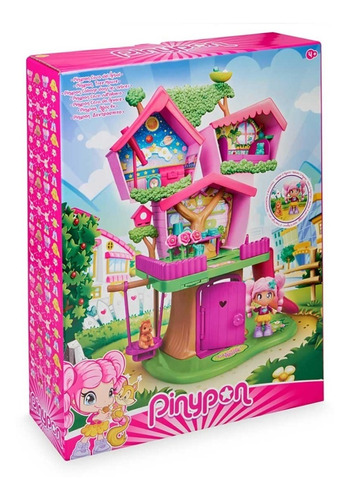 Pinypon Casa Del Arbol C/ Figura Y Mascotas ELG 16652