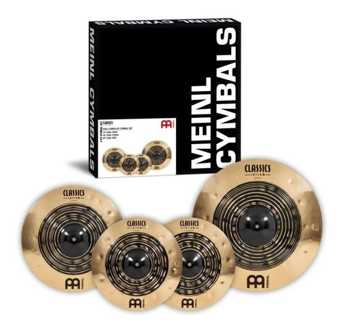 Set Platillos Meinl Classics Custom Dual Ccdu141620