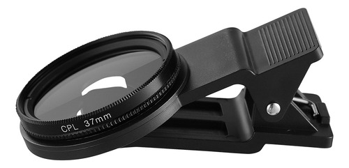 Lente De Cámara Ultrafina Con Clip, Filtro Cpl De 37 Mm Ukco