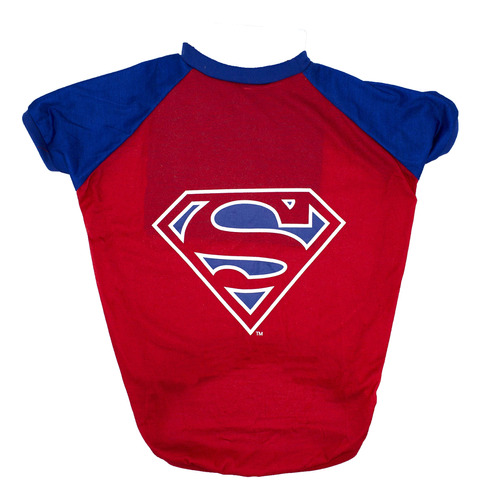 Dc Comics Camiseta Para Perros For Pets De Superman, Talla .