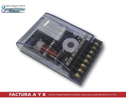 Imagen 5 de 9 de Crossover Divisor De Frecuencia Blauline 2 Vias 100w Oferta