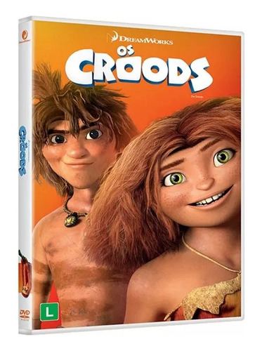 Dvd Os Croods - Animação - Original Lacrado