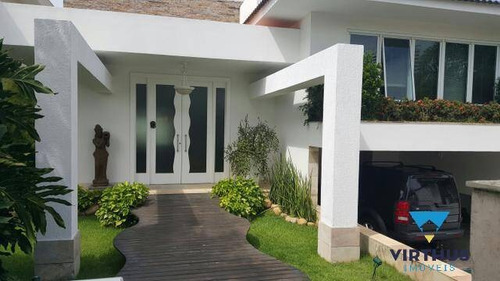 Imagem 4 de 15 de Casa Na Barra Da Tijuca, Condomínio Fechado 660m2 - Piscina - Cs1060