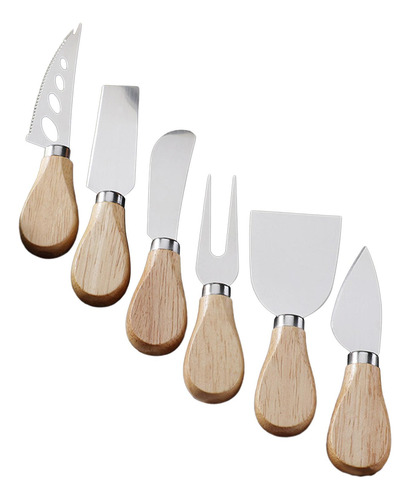 2 Paquete De 2-4 6x Cuchillos Para Queso, Cuchillo 2 Piezas