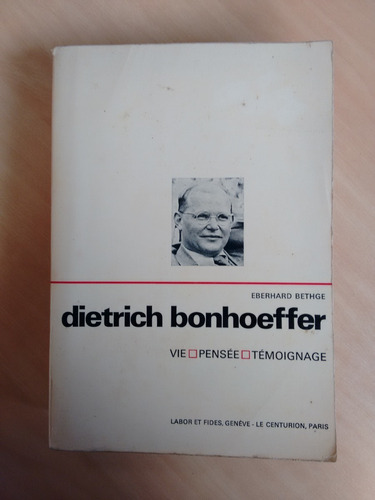 Livro Dietrich Bonhoeffer Eberhard Bethge Vie Pensee 736m