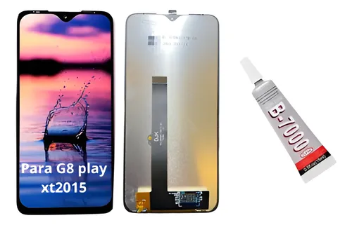 comprar Tela Lcd Touch Compatível G8 Play Sem Aro + Cola Xt2015