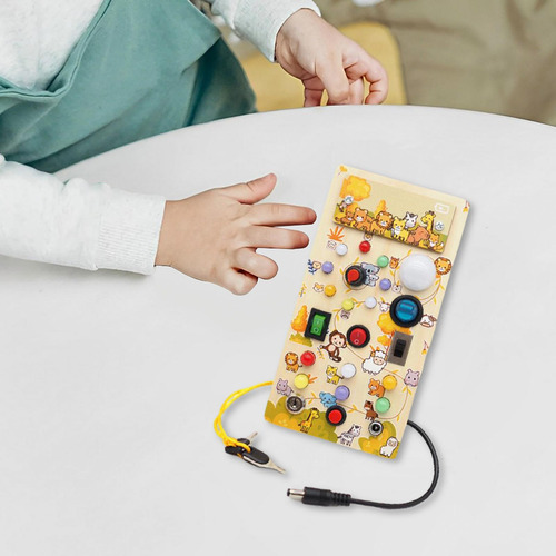 Interruptor Ocupado Placa De Viagem Brinquedo Ensino Prop