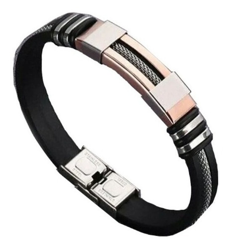 Pulsera Brazalete Para Hombre Y Mujer En Acero Inoxidable