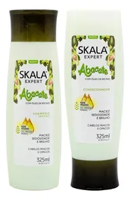 Kit Skala Shampoo Y Acondicionador Abacate 325 Ml