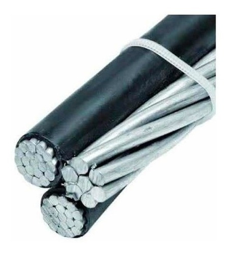 Cable Aluminio Iusa 2+1 Cal. 6 (100 Metros)