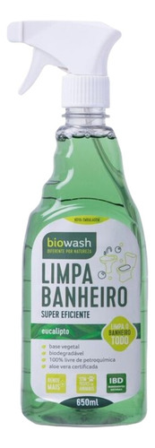 Limpa Banheiro Biodegradável Biowash 650ml