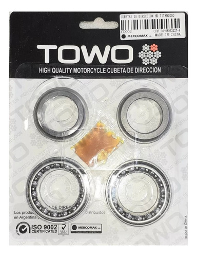 Kit Cubetas Direccion Honda Cg 150 Titan / Titan 125 2000 Sm