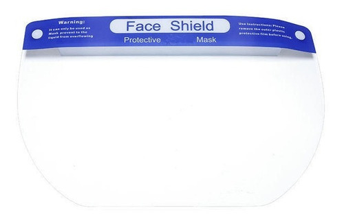 Escudo Facial Protector Mica Completa Transparente