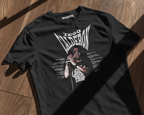 Playera Tego Calderon Gotic Gotico Metal Metalero